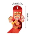 thumbnail image 3 of Penkiiy 2025 Tridimensional Red Bag Pulling For Happy And Beautiful Benefits A Thousand Yuan New Red Bag For Spring Festival, 3 of 6