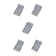 thumbnail image 1 of Baohd Extension Strap Bra Extender Buckle 3 Rows 3 Hooks Women Multicolor Lengthened Band Lingerie Replacement Intimates silver gray 5Set, 1 of 6