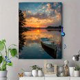 thumbnail image 4 of Qisvanset Bay Bridge Sunset Canvas Print 12x16 Inch Hotel Interior Decor, 4 of 8