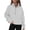 Gray 2, variant on EQWLJWE Winter Clothes Clearance Half Zip Cropped Finger Hole Sweatshirts 1/4 Zip Up Pullover Sweatshirts Winter Clothes 2023 Outfits Sweater Halloween Clearance Clothes Tops for Women 2023