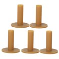 thumbnail image 1 of Miangastore 5pcs 70mm Rubber Tees (Coffee), 1 of 4