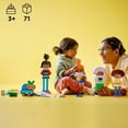 thumbnail image 4 of LEGO DUPLO Town Buildable People with Big Emotions Interactive Toy for Ages 3 and Up, 5 Characters with 10 Role-Play Faces, 71 Colorful Bricks for Mix-and-Match Customizable Fun, 10423, 4 of 6