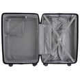 thumbnail image 3 of Jetstream Southbound 24 Inch Hardside Medium Checked Luggage, Spinner Suitcase with TSA Lock, 3 of 10