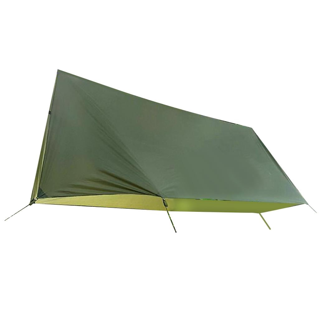 Maoww Camping Tent 4 People Waterproof Tent Rain Shelter Ground Sun Cloth Tarp