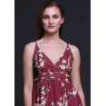thumbnail image 2 of Bimba Bird Printed Adjustable Spaghetti Strap Long Maxi Dress Summer Beachwear-Small, 2 of 6