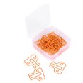 thumbnail image 3 of 20PCS Plastic Coated Wire Paperclip, Cute Bear Shape Bookmark File Holder for Office Home, with Firm Grip and Lightweight Design, 3 of 7