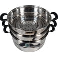 thumbnail image 3 of EMF Stainless Steel 3 Tier Steamer, 3 of 7