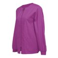 thumbnail image 2 of Veste d'Uniforme pour Femmes, Veste de Travail à Fermeture Éclair devant, Veste d'Échauffement, 2 of 4
