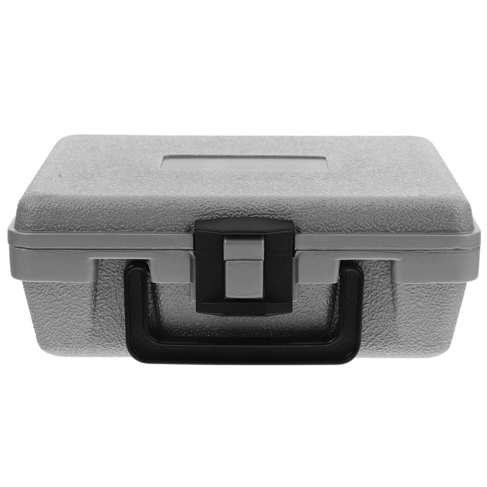 MesaSe Plastic Tool Storage Case Tool Organizer Box with Handle Tools Container Carrying Suitcase Parts Case for Hardware and Small Parts