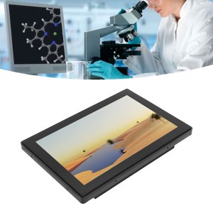 10.1 Moniteur à écran tactile de pouce, 1280x800 IPS écran tactile capacitif, IP65 Imperméable, avec VGA, USB Port pour PC Ordinateur portable, Pi