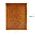 thumbnail image 4 of Greensen Rectangle Wooden Tea Tray Serving Table Plate Snacks Food Storage Dish for Hotel Home , Tea Serving Plate , Tea Tray, 4 of 8