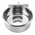 thumbnail image 1 of Qiilu Food Feeder, Stainless Steel Bird Cage Feeder, For Bird For, 1 of 8