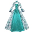 thumbnail image 1 of Robes de Cocktail pour Femmes Gothiques Grande Taille Vêtements pour Femmes Grande Taille Vêtements Gothiques Femmes Style Grande Taille Robe Midi Corset Manches Longues Évasées Robe Trapèze de Soirée, 1 of 2