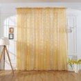 thumbnail image 4 of WIFKLSIIPG 1PCS Christmas Snowflake Curtain Tulle Window Treatment Voile Drape Valance, 4 of 7
