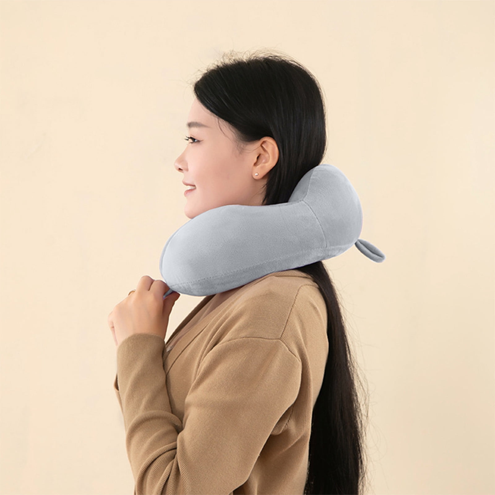 Neck Pillow for Travel,Portable Memorize Foam U Shaped Neck