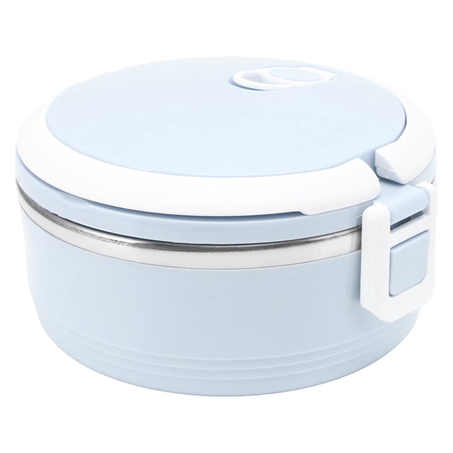 Termos Para Comida Caliente, Thermal Lunch Box For Hot Food Stainless Steel Single Layer Portable Insulated Box with Safety Buckle For Adult