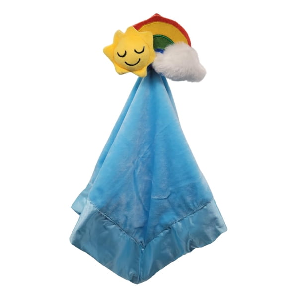 Yikestwins Couverture Arc-en-Ciel pour Bébé / Grande 20 Pouces" x 20 Pouces" Couverture de Sécurité Unisexe pour Bébés et Tout-Petits