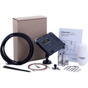 Iridium GO! Satellite Exec WiFi Terminal Hotspot avec kit d'installation fixe - Connectivité mondiale , Messagerie, Données , Durable
