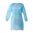 thumbnail image 1 of Personal Touch Taille Universelle Bleu Robes d'Isolement Jetables Lot de 10, 1 of 1