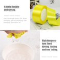 thumbnail image 4 of ORUYROP 1-1/2 Inch Wide Double Face Satin Ribbon-25 Yards，Gift Bag Decoration Wedding Chair Back Handmade Bow (Bright yellow), 4 of 7