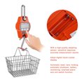thumbnail image 4 of Scale Digital LCD Display Hanging Scale Mini Crane Scale With Hooks For Farm Hunting Fishing Outdoor 300kg/600lb Orange, 4 of 8