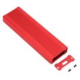 thumbnail image 4 of Boîtier M.2, Boîtier SSD 10Gbps USB 3.1 avec Indicateur DEL pour 2230mm Noir, Argent, Rouge, Bleu, 4 of 8