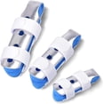 thumbnail image 1 of Finger Splint, 3PCS Finger Support Brace Finger Stabilizer for Broken Fingers Straightening Arthritis Knuckle Immobilization,Blue, 1 of 5