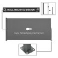 thumbnail image 4 of Outsunny 118" x 63" Retractable Side Awning Folding Privacy Screen Grey, 4 of 10