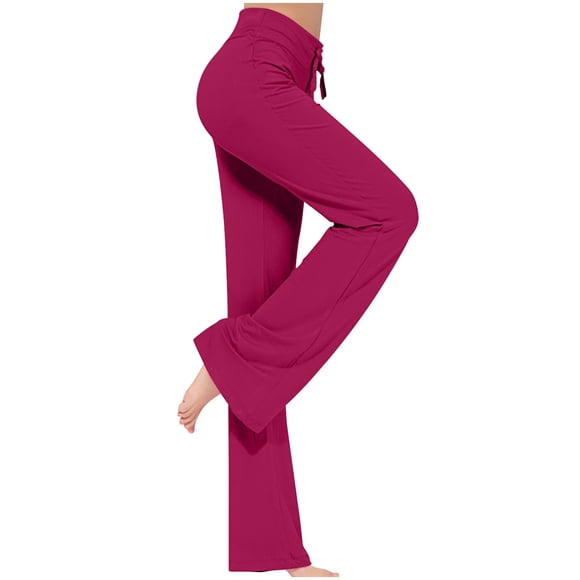 zanvin Wide Leg Pants For Women Loose High Waist Workout Out Leggings Casual Trousers Yoga Gym Pants