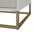thumbnail image 2 of Kelly Accent Cabinet, White/Taupe, 2 of 9