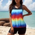 thumbnail image 2 of Kcodviy Swimsuits for Women with Plus Size Bathing Shorts for Women Shorts athletic Two Piece Jr Swimsuits for Teen Bathing Suits Racerback Tank Swimming Shorts Tops Swimwear, 2 of 8
