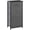 Charcoal Grey, variant on HOMCOM Linen 4 Drawer Cabinet Organizer Storage Dresser with Metal Frame