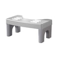 thumbnail image 2 of Yeciiwht Toilet Stool Squatting Poop Stool Bathroom Squatty Potty Step Stool, Toilet Assistance Step Stool Fits All Toilets Detachable Stackable Stool, 2 of 7