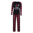 thumbnail image 2 of Gupgi Christmas Tree Print Pajamas Parent-child Sleepwear Family Matching Set, 2 of 4