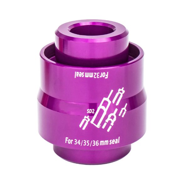 justhard ZTTO Bicycle Suspension Front Fork Dust Seal Aluminium Alloy Installation Tool Kit Part Driver Accessory for 32/34/35/36MM Purple