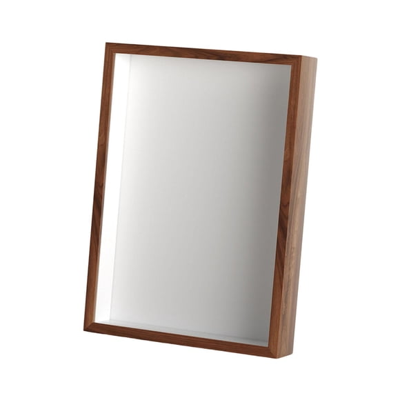jifeng Wood Shadow Box Frame 5cm Deep Memory Box Frame for Souvenirs Badges Artwork 7inch