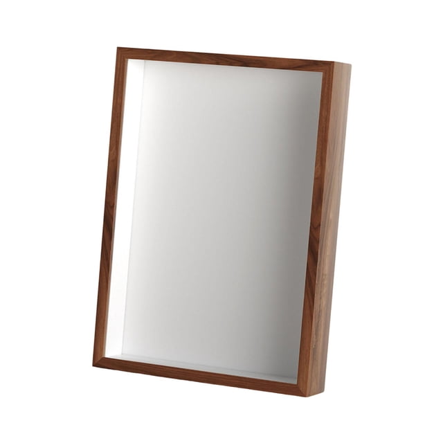 jifeng Wood Shadow Box Frame 5cm Deep Memory Box Frame for Souvenirs Badges Artwork 7inch