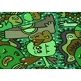 thumbnail image 1 of Ahgly Tapis Rectangulaire Lavable en Machine Intérieur Transitionnel Vert Forêt Foncé, 2 Pieds x 3 Pieds, 1 of 7
