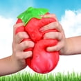 thumbnail image 4 of Squishy Extra Large Strawberry, 4 of 10
