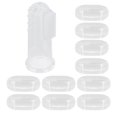 thumbnail image 1 of Tbest 10pcs Baby Finger Toothbrush Infant Silicone Soft Finger Toothbrushes For Newborn,Soft Finger Teeth Brushes, 1 of 8