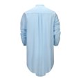 thumbnail image 4 of Men's Cotton Muslim Robe Set Arabic Style Long Sleeve Button Front Casual Robe for Daily Wear, 4 of 9