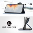 thumbnail image 4 of Compatible avec Google Pixel 7 Pro Étui Portefeuille en Cuir PU de Qualité Supérieure avec Couvercle Magnétique Intégré, 4 of 5