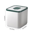 thumbnail image 3 of EGNMCR Gadgets de Cuisine, Protection contre les Marées Seau à Riz Scellé Boîte de Rangement Alimentaire pour la Maison Bocal de Rangement pour Riz Couvercle à Pression Conception Résistant aux Hautes Températures Peut Contenir 5 kg de Riz Seaux à Riz, 3 of 8