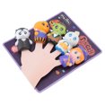 thumbnail image 1 of Cartoon Finger Puppet,5pcs Halloween Finger Puppets Children Finger Puppet Vinyl Finger Puppet Highly Recommended, 1 of 8
