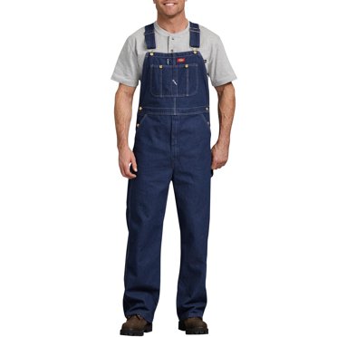 OVERALLS Dickies 44W x 76cm Washed Indigo Blue