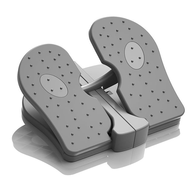 Foot Stepper Machine, Non Slip Mini Stepper Trainer for Office Grey, Green,Light Blue