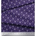thumbnail image 3 of Soimoi Poly Georgette Fabric Swirls & Floral Artistic Print Fabric by The Yard 42 Inch Wide, 3 of 3