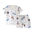 thumbnail image 1 of Ensemble de Pyjama pour Bébé Fille, Chandail à Enfiler à Col Rond, Doux, Classique, Ensemble de Pyjama, Pyjama pour Garçons, Taille 6-9 Mois, Vêtements pour Enfants, 1 of 6