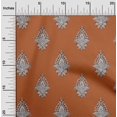 thumbnail image 1 of oneOone Cotton Poplin Fabric Leaves|Floral & Paisley Block Printed Craft Fabric BTY 56 Inch Wide, 1 of 4
