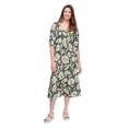 thumbnail image 1 of George Women's Airflow Maxi Dress, 1 of 6